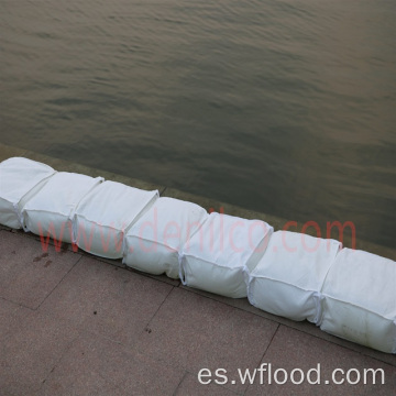 Bolsas de arena de control de inundaciones bolsas auto absorbentes para inundaciones